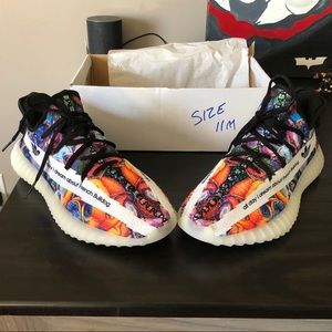 Adidas French Bulldog shoes